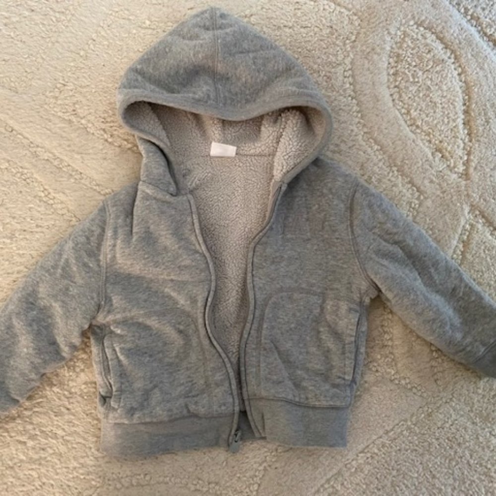 Old Navy Sherpa Fleece Lined Hoodie 4T